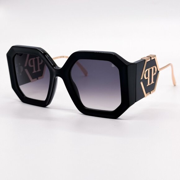 NEW PHILIPP PLEIN DIVA SPP067 0700 BLACK WOMEN SUNGLASSES PHILIPP PLEIN